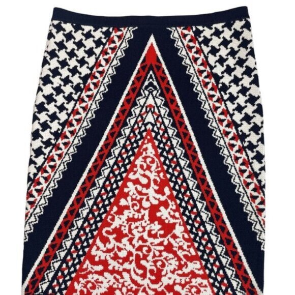 Anthropologie Jealous Tomato Pull On Stretch Pencil Skirt Size Small - Picture 2 of 5